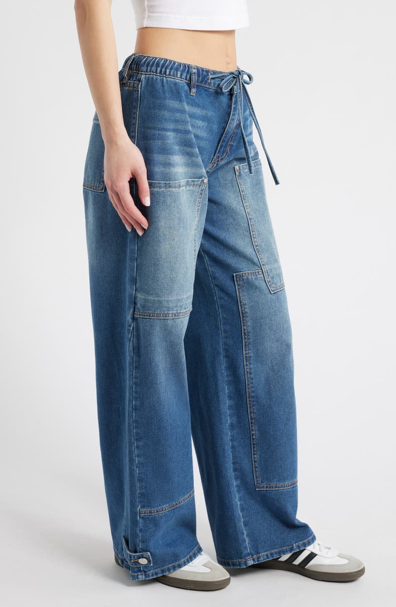 PTCL Sophia High Waist Wide Leg Jeans, Alternate, color, 