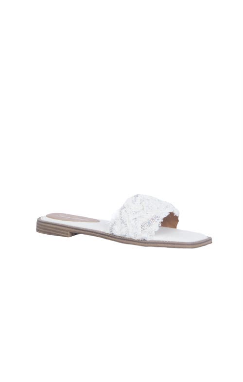 Lauren Lorraine Nina Sandals In White
