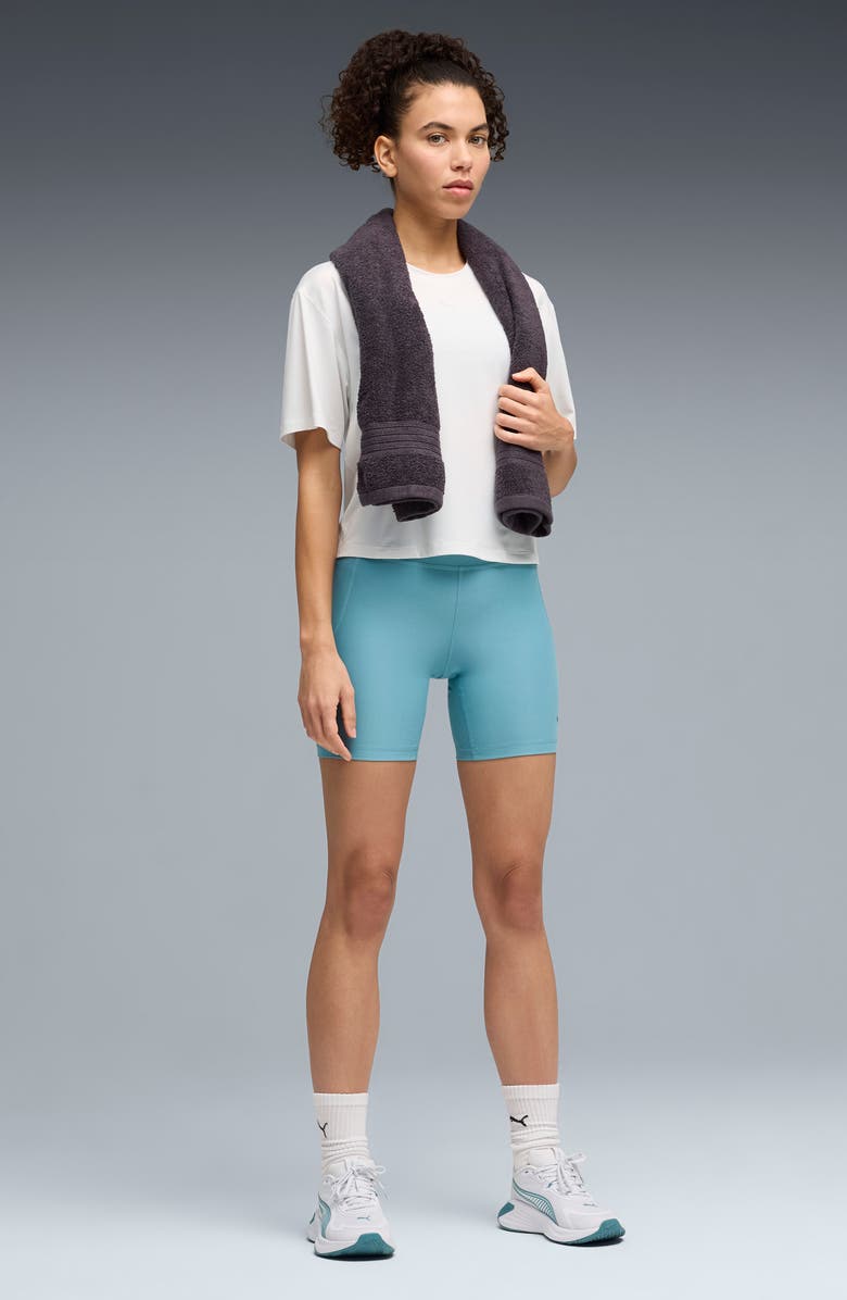 PUMA CLOUDSPUN Relaxed T-Shirt, Alternate, color, Puma White