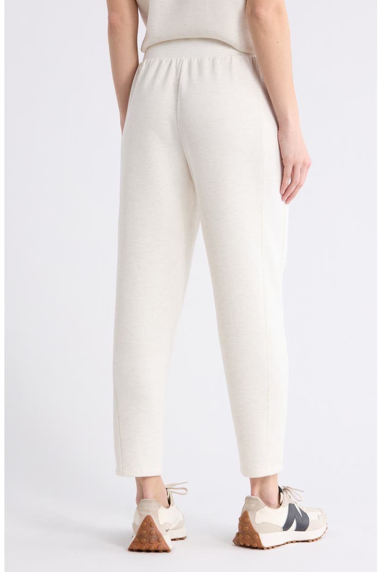 Whisper Knit Ankle Pants, Alternate, color, BEIGE IVORY HEATHER