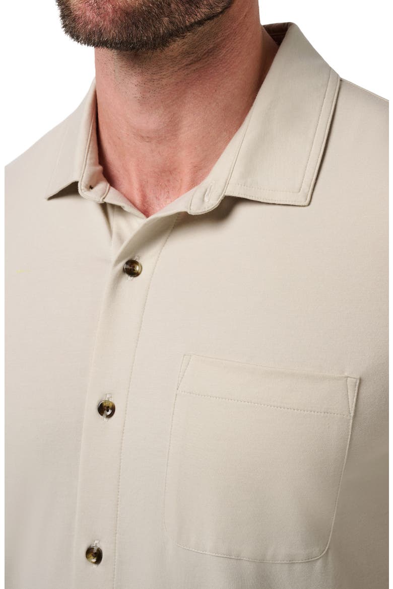 Comfortknit Beach Short Sleeve Shirt, Alternate, color, ITALIAN SAND