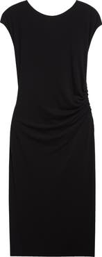 Emporio Armani Ruched Sheath Dress