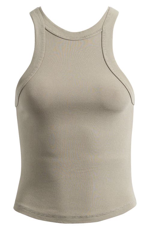 Shop Free People Knockout Tank Top In Sage Stone