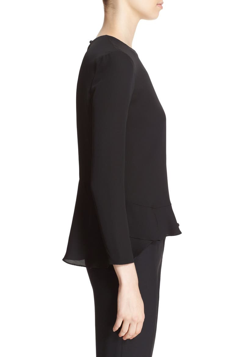 'Galia' Blouse, Alternate, color, BLACK
