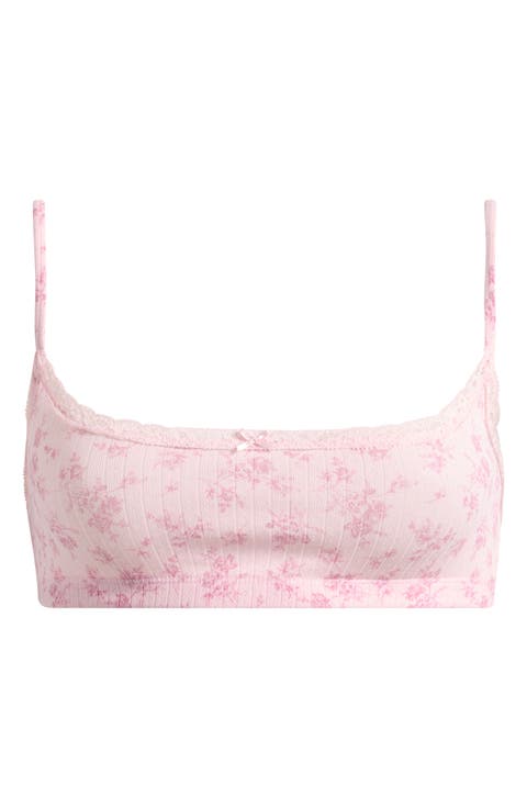 Pointelle Scoop Bralette