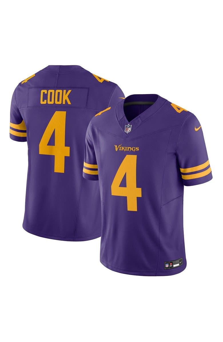 Nike Men's Nike Dalvin Cook Purple Minnesota Vikings Vapor F.U.S.E. Limited Jersey, Main, color, 