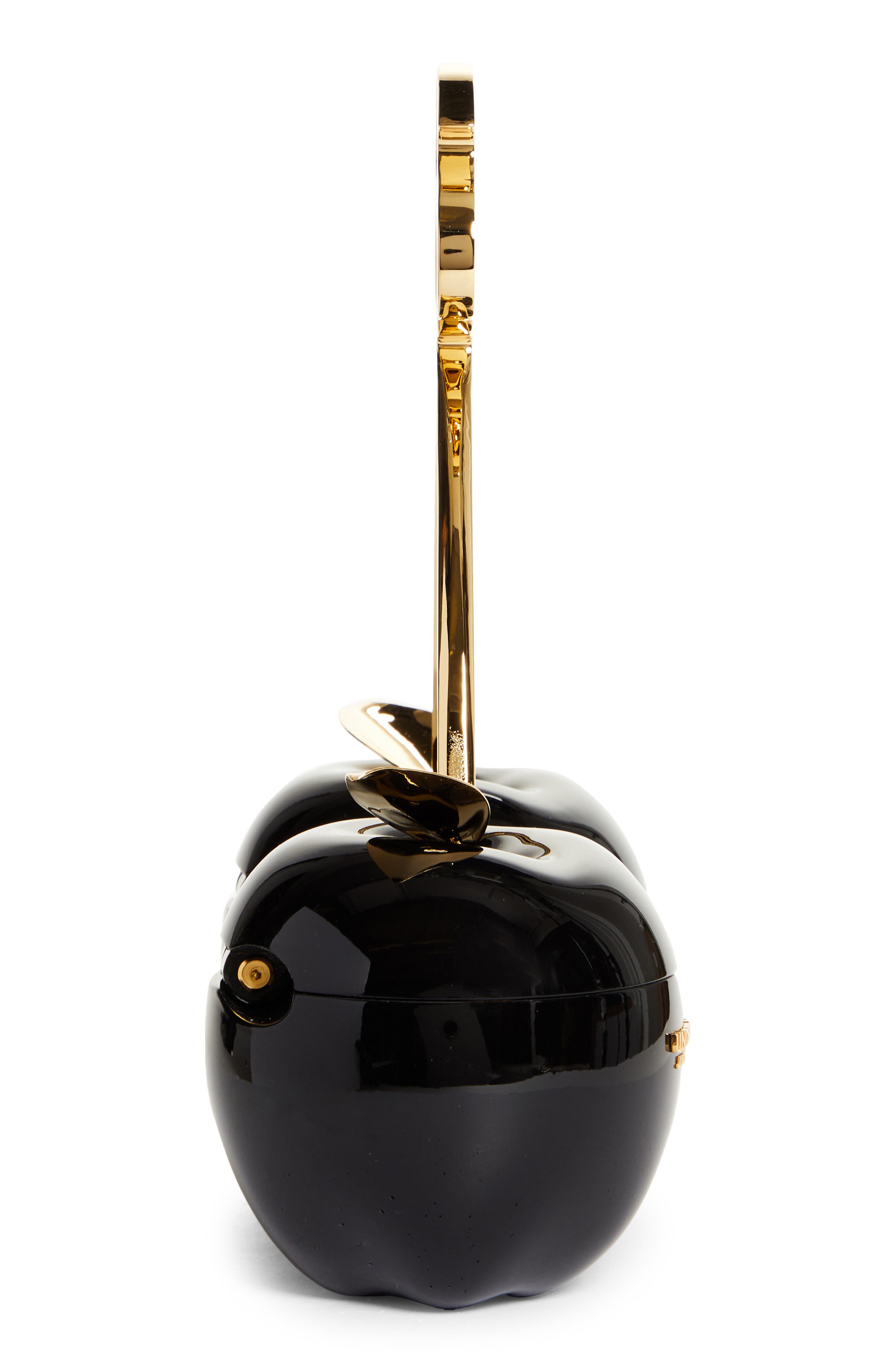 Undercover Apple Knuckle Handle Minaudi�re, Alternate, color, 