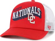 '47 Men's '47 Red Washington Nationals Meander Foam Trucker Snapback Hat
