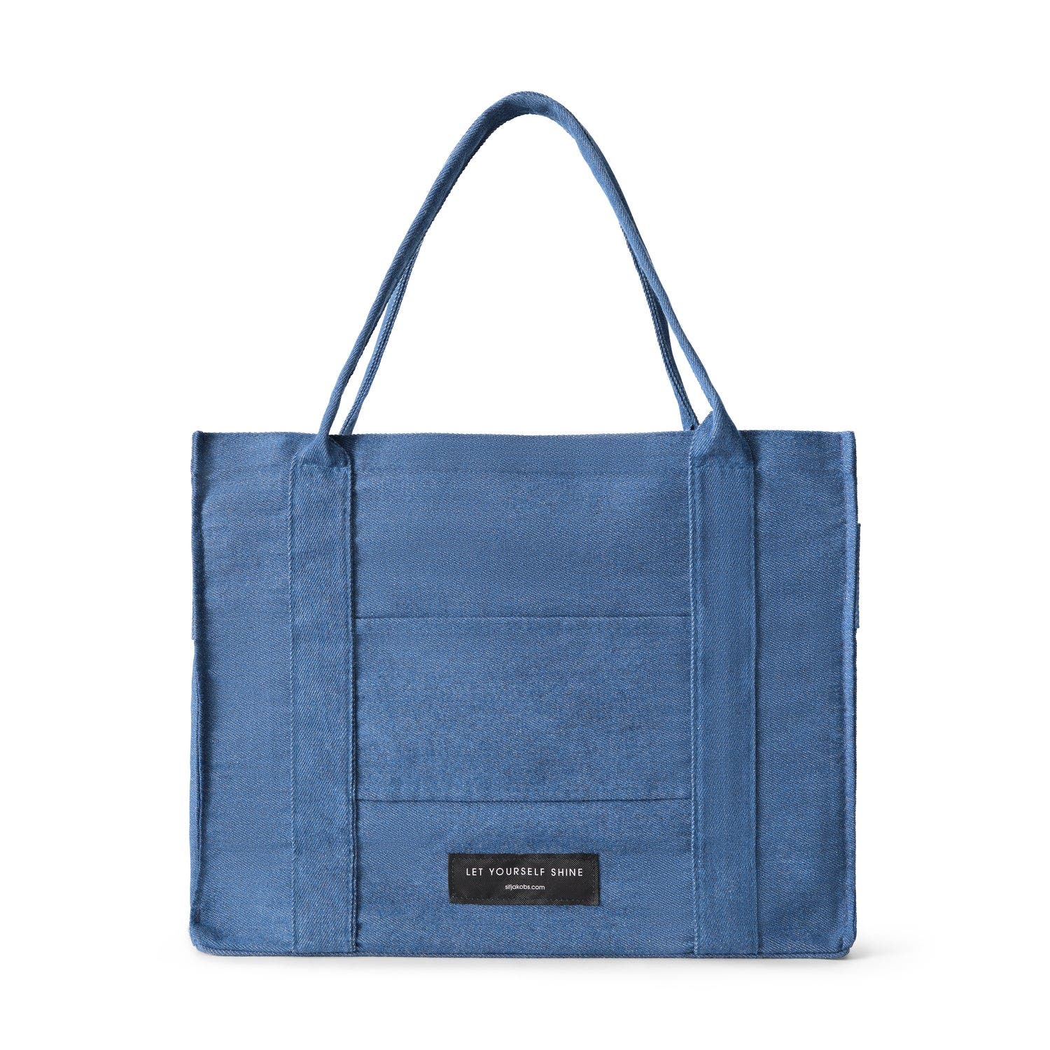 Sif Jakobs Jewellery Tote Bag Denim, Alternate, color, Denim