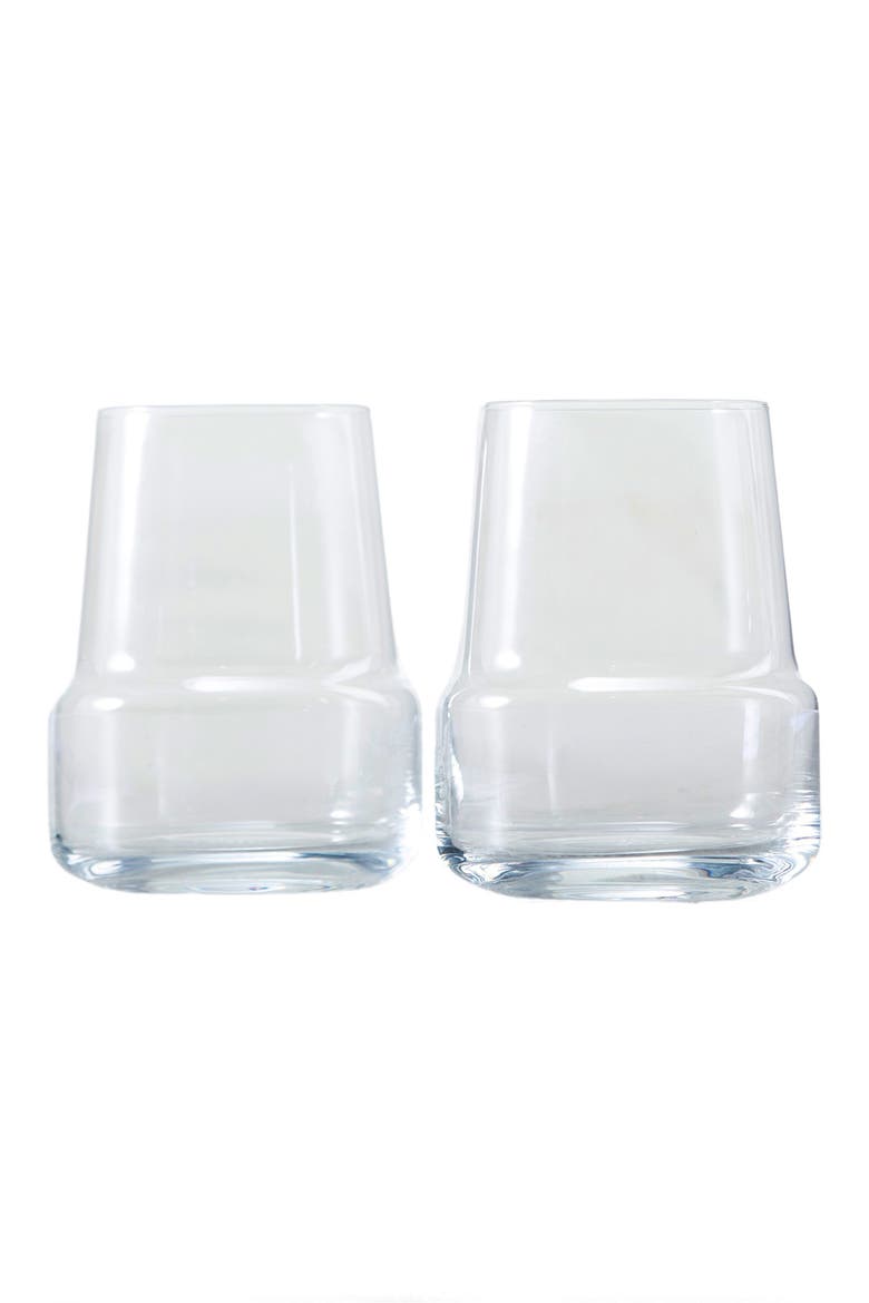 Level Set of 2 White Wine Glasses, Main, color, CLEAR