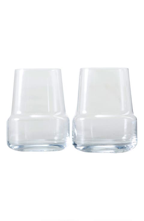 Level Set of 2 White Wine Glasses