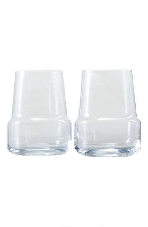 Fortessa Level Set of 2 White Wine Glasses in Clear 