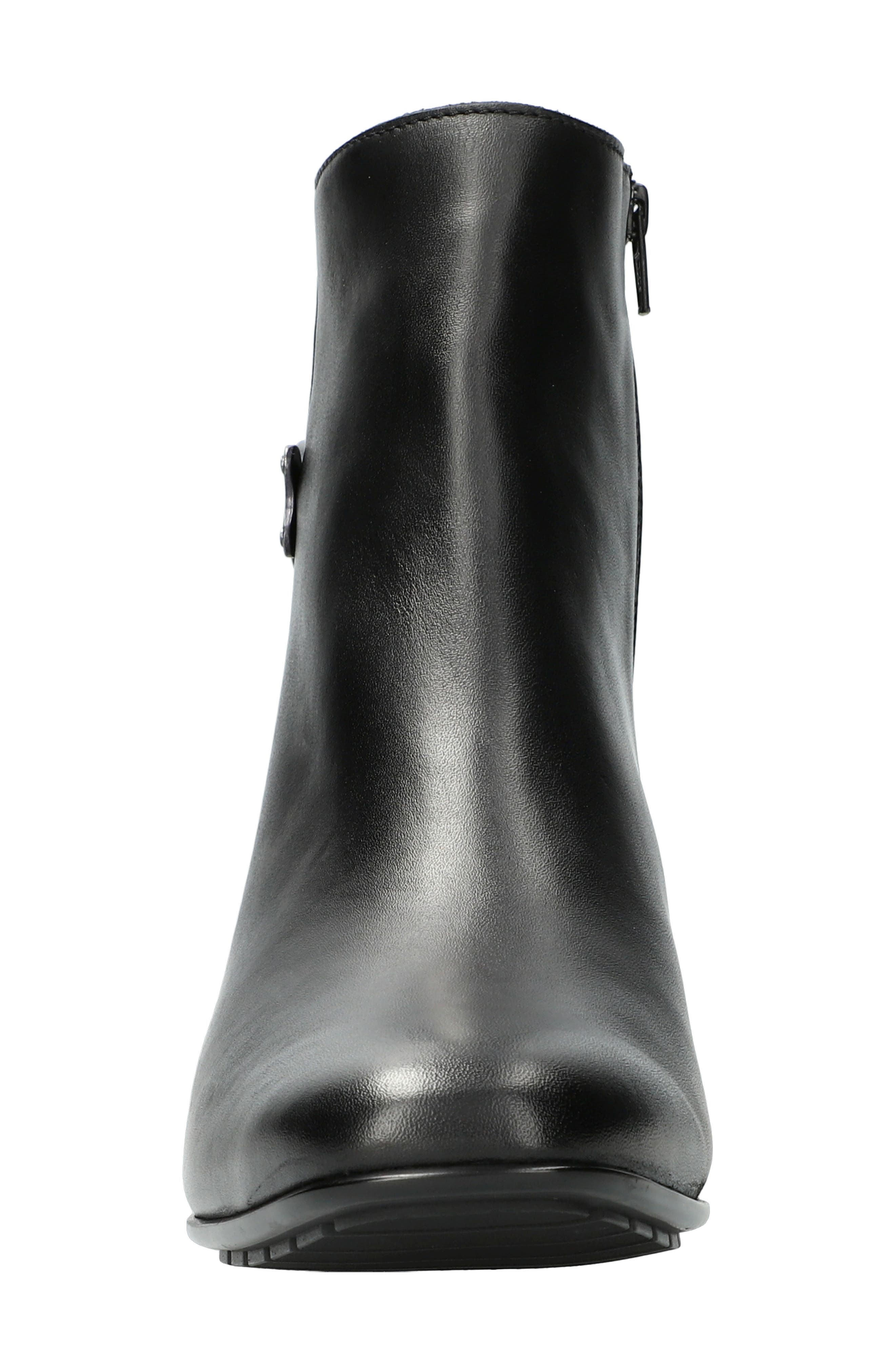 Johana Leather Bootie, Alternate, color, BLKSOFTY1200