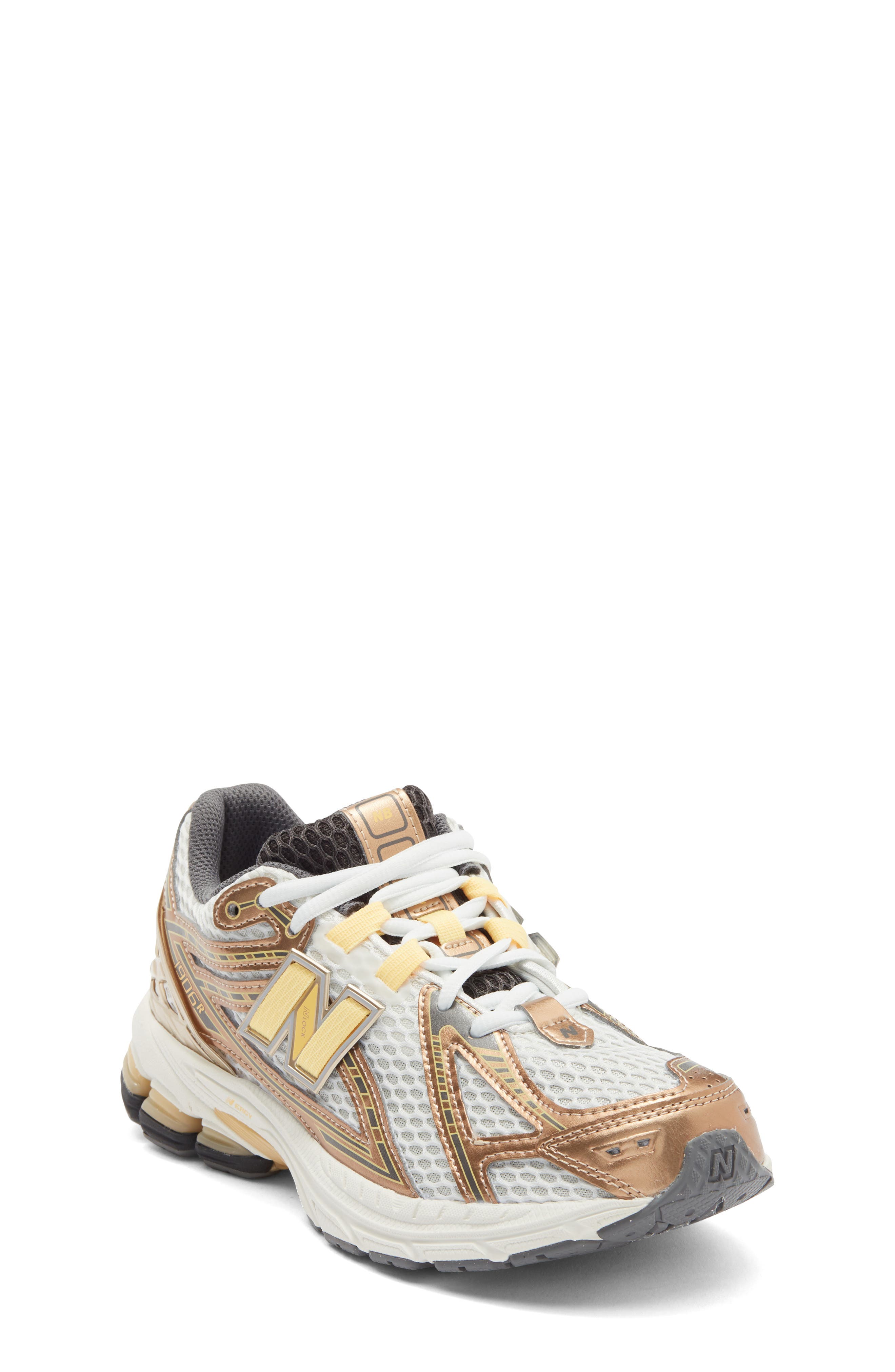  Gold Metallic/ White Peach