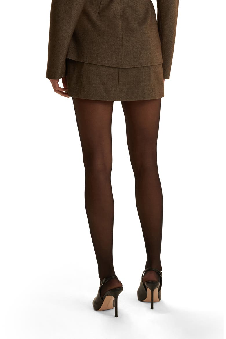 The Night Class Miniskirt Skort, Alternate, color, ESPRESSO