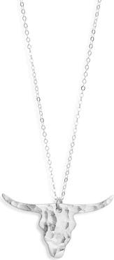 Nashelle Longhorn Pendant Necklace