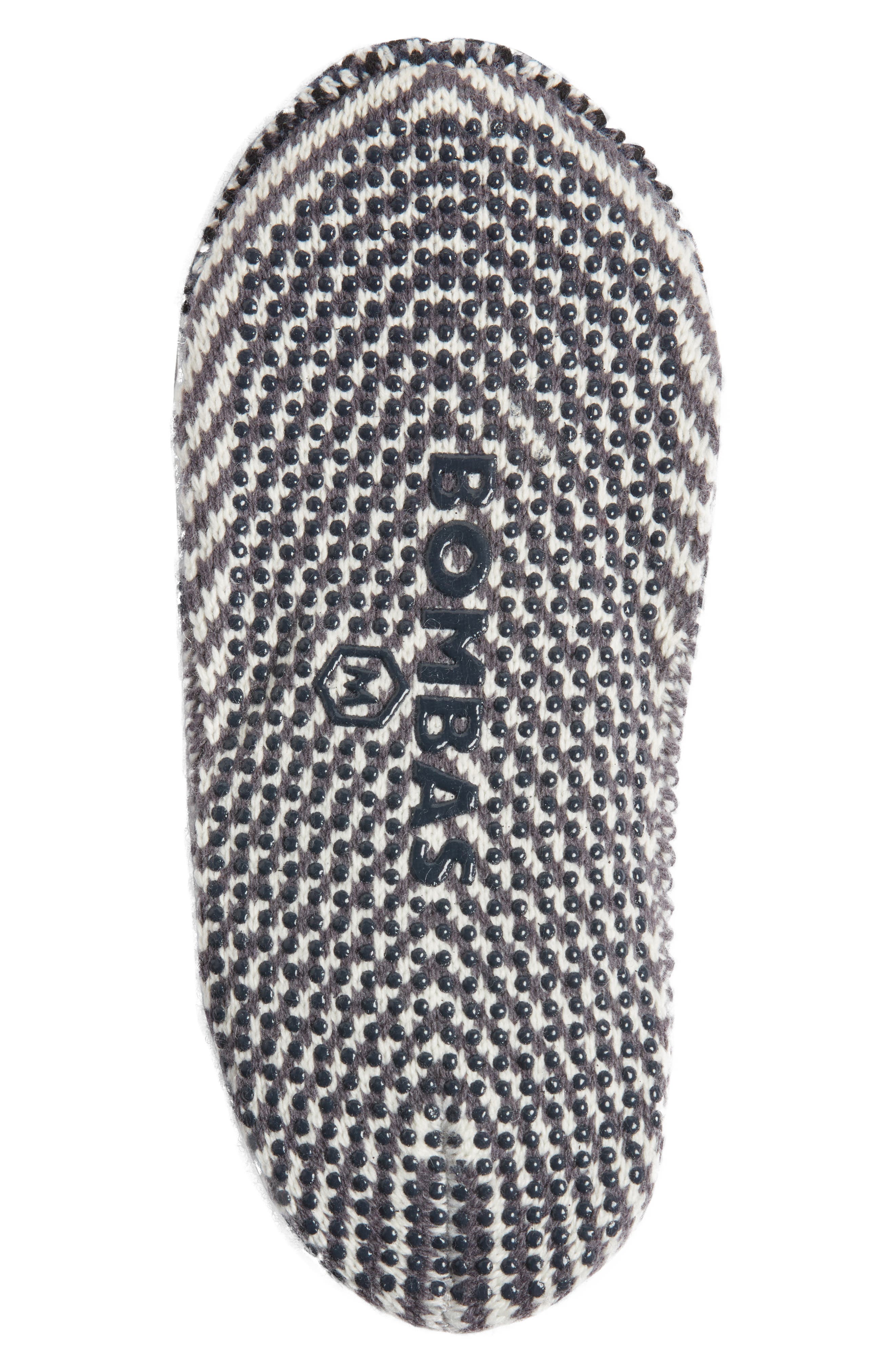 Bombas Jacquard Knit Gripper Slippers, Alternate, color, 