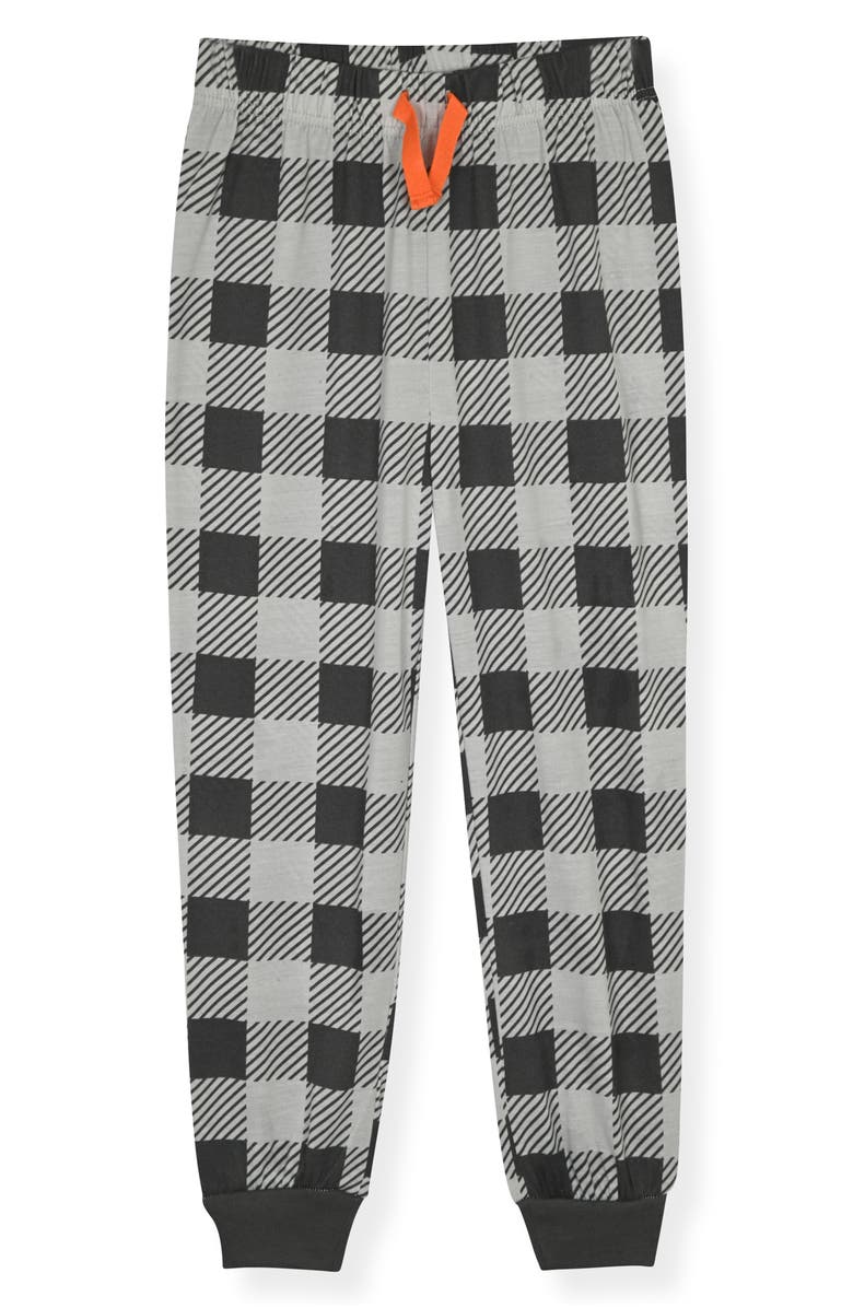 SLEEP ON IT Kids' Pocket T-Shirt & Joggers Pajama Set, Alternate, color, Charcoal