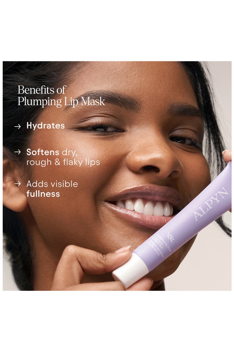 Plumping Lip Mask with Willow & Sweet Agave, Alternate, color, NO COLOR