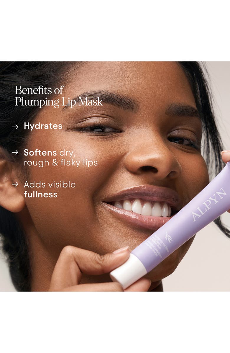 Alpyn Plumping Lip Mask with Willow & Sweet Agave, Alternate, color, 