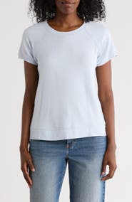 matty m. Raglan Sleeve Fleece T-Shirt