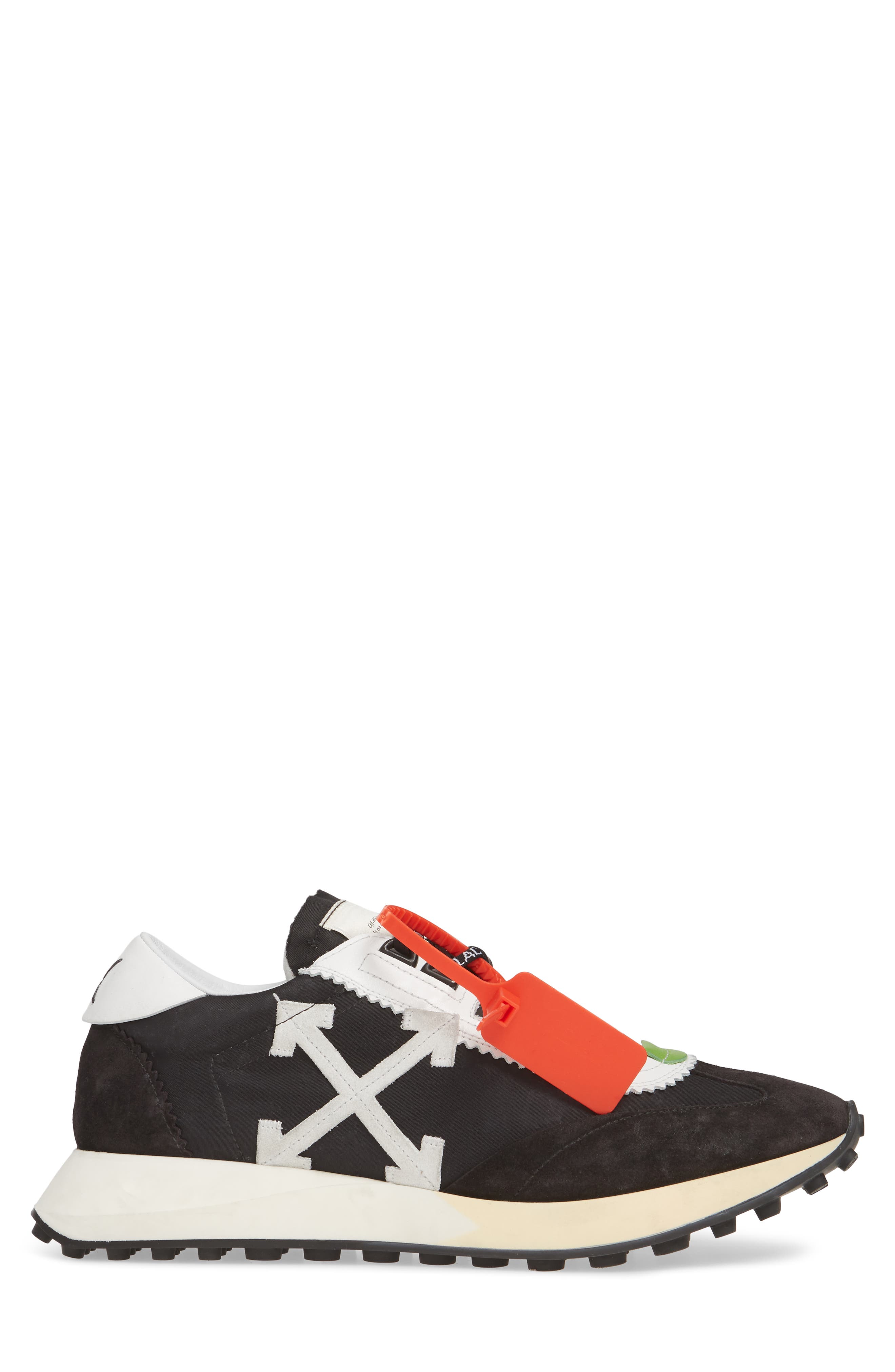 Off-White Running Sneaker, Alternate, color, 