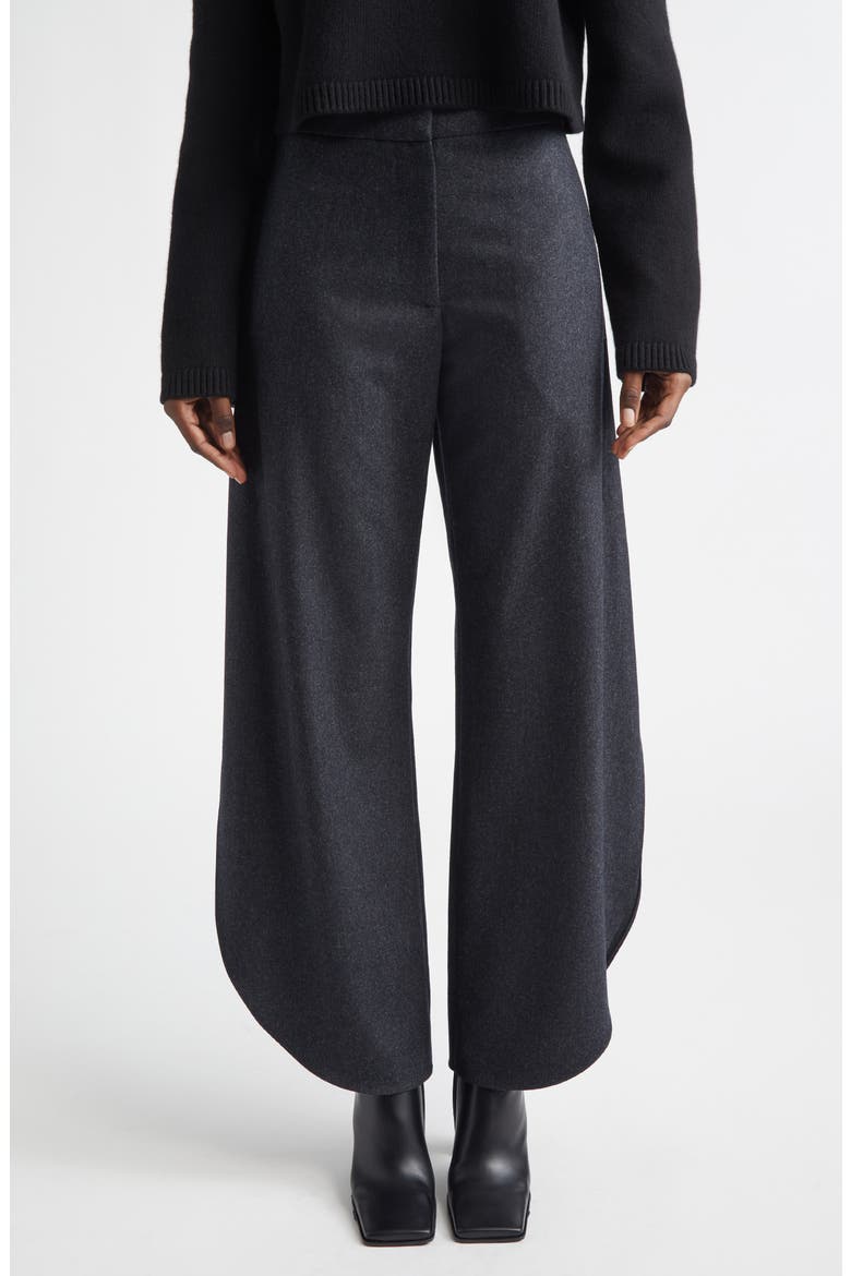 Petal Merino Wool Pants, Main, color, ANTHRACITE