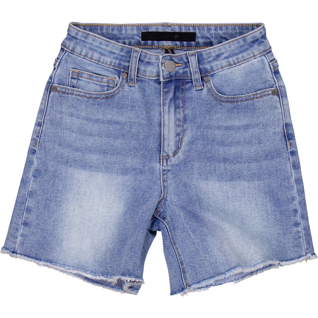 JOE'S JOE'S KIDS' THE JESSIE FRAYED HIGH WAIST RELAXED DENIM SHORTS
