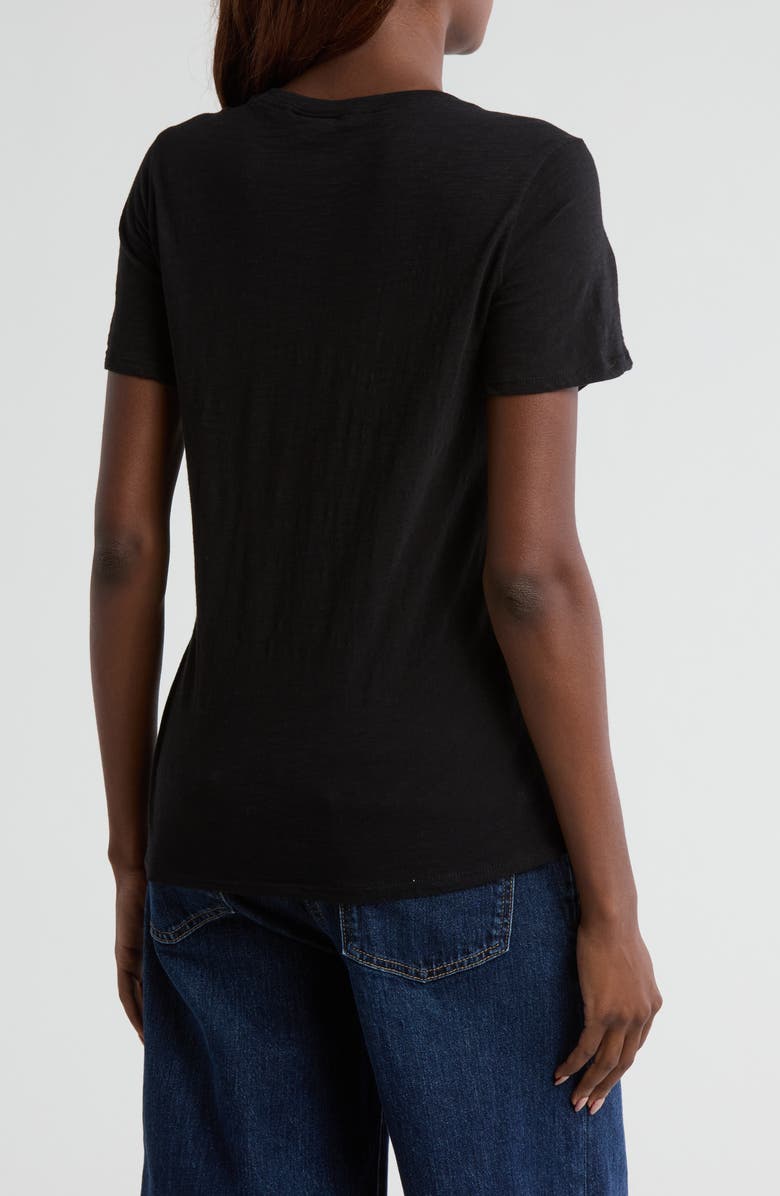 Cinq à Sept Amour Amour Amour Cotton Graphic T-Shirt, Alternate, color, Black/ White