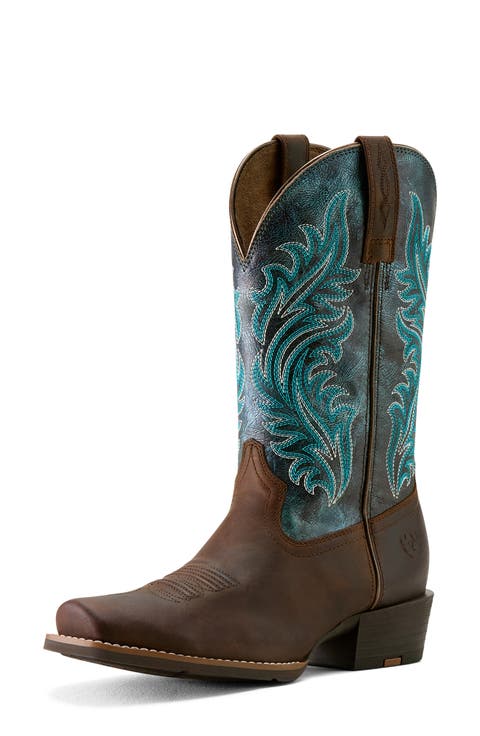 Round Up Narrow Cutter Toe Western Boot