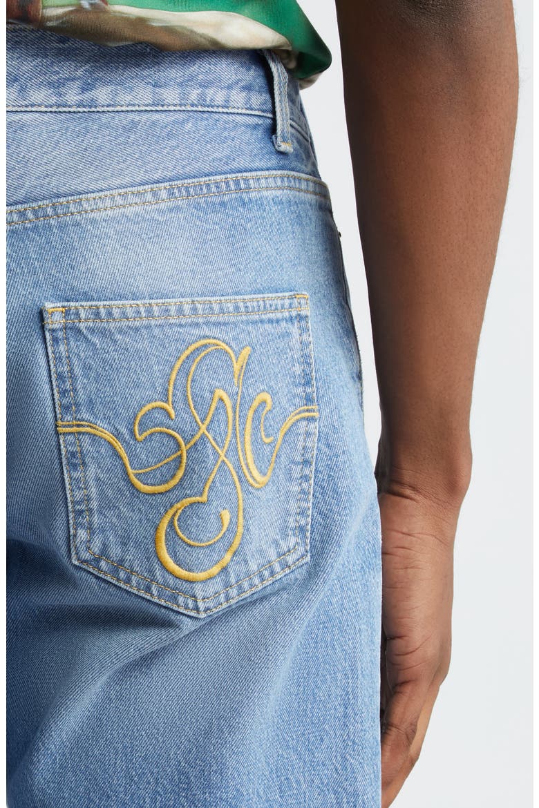 Fog Nonstretch Bootcut Jeans, Alternate, color, MID BLUE