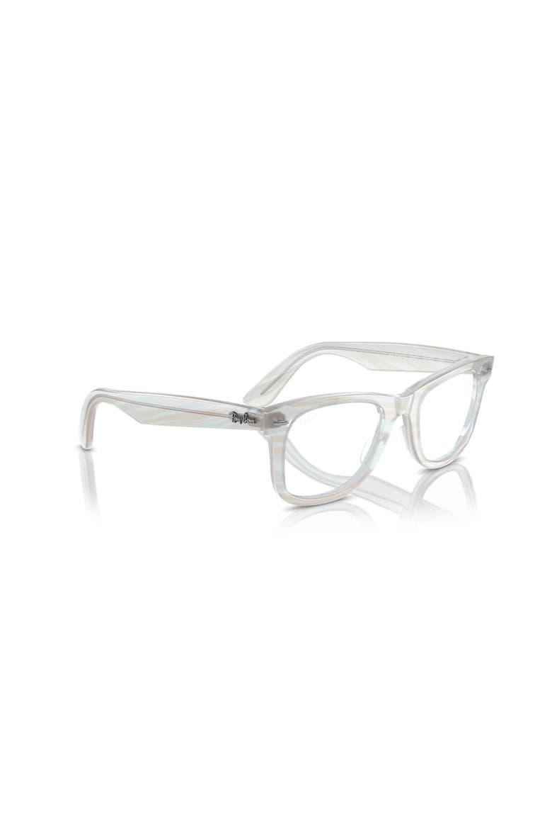 50mm Square optical glasses, Alternate, color, White