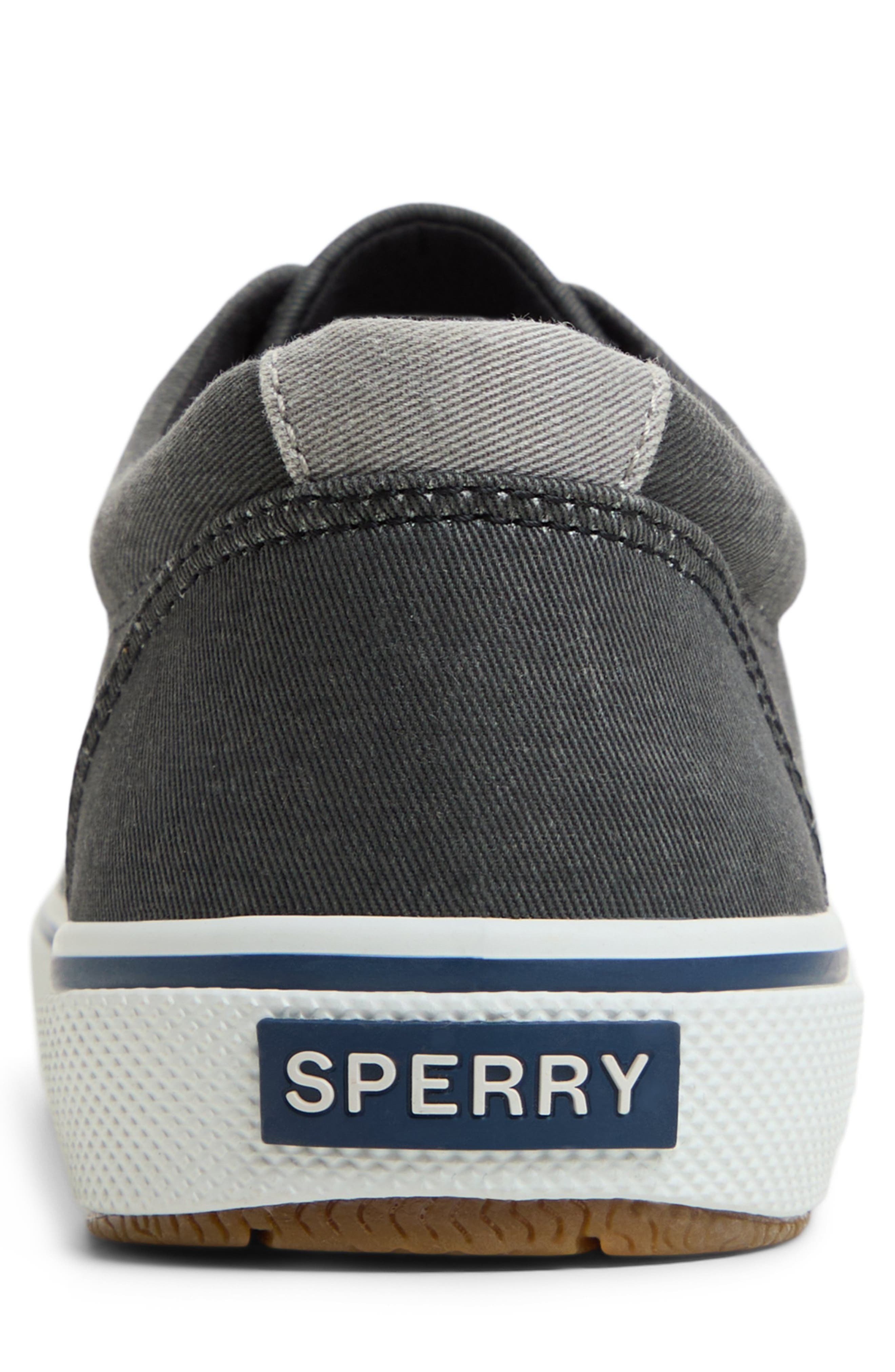 Sperry Halyard CVO Sneaker, Alternate, color, Black