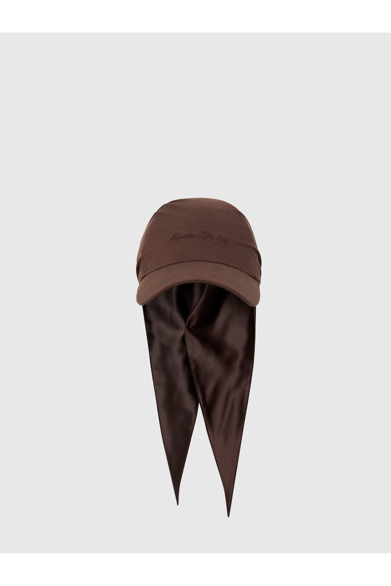 Arianne Linen Cap, Main, color, Brown