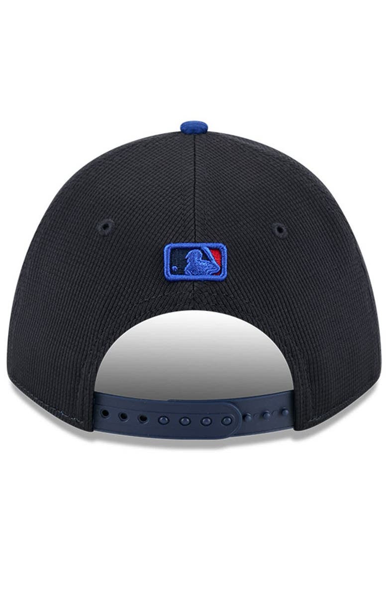 New Era Men's New Era Navy/Royal Toronto Blue Jays City Connect Batting Practice 9FORTY M-Crown Adjustable Hat, Alternate, color,