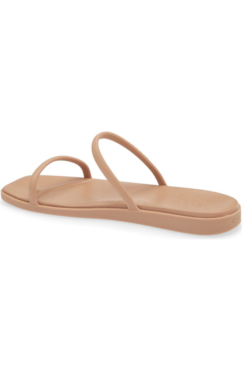 CROCS Miami Slide Sandal, Alternate, color, Milk Chocolate