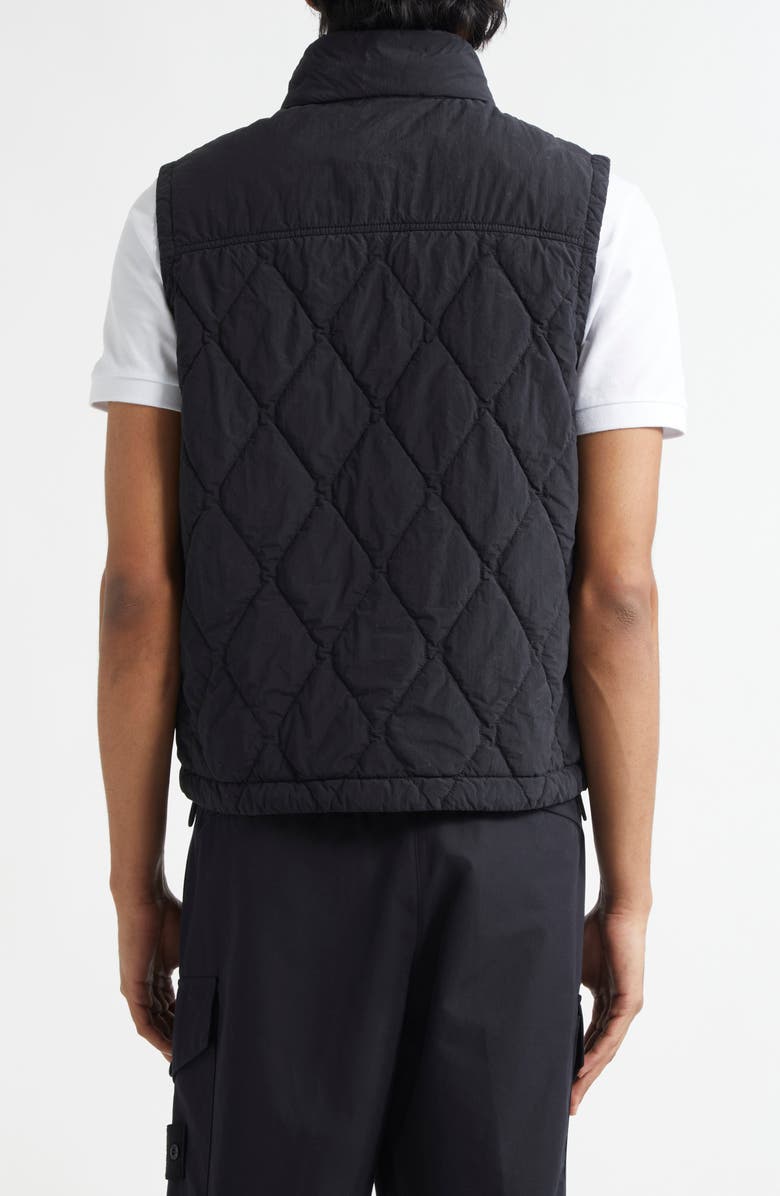 Stone Island Ghost Diamond Quilted Puffer Vest, Alternate, color, V0029 Black