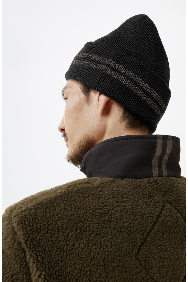 Arctic Disc Reflective Beanie, Alternate, color, BLACK - NOIR