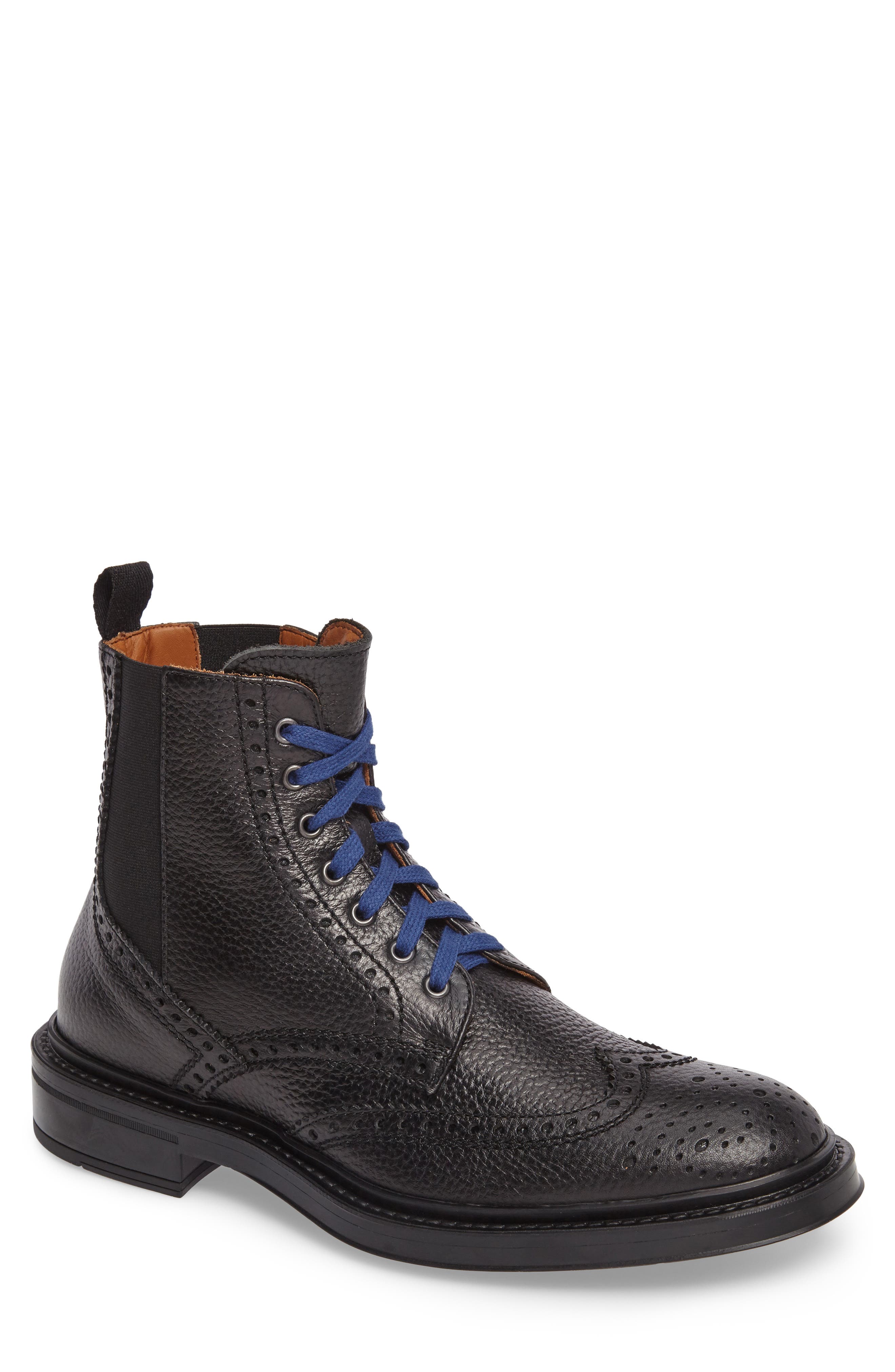 Aquatalia Lawrence Wingtip Boot, Main, color, 