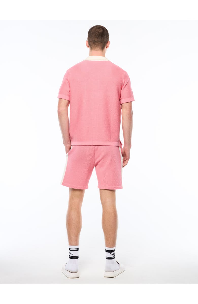 Sergio Tacchini Fratelli Crochet Cabana Polo, Alternate, color, Geranium Pink