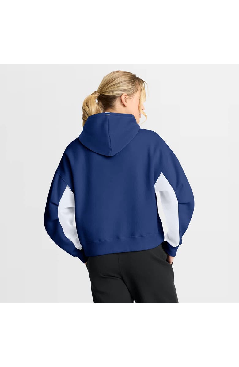 FANATICS Women's Fanatics Blue Toronto Maple Leafs Back Check Boxy Hoodie, Alternate, color, Blue