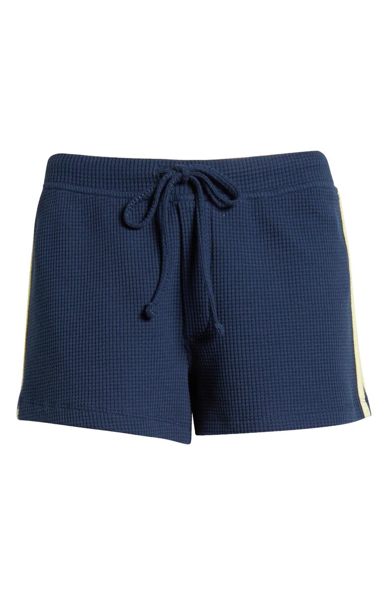 Damson Madder Pippa Stretch Organic Cotton Waffle Shorts, Alternate, color, 