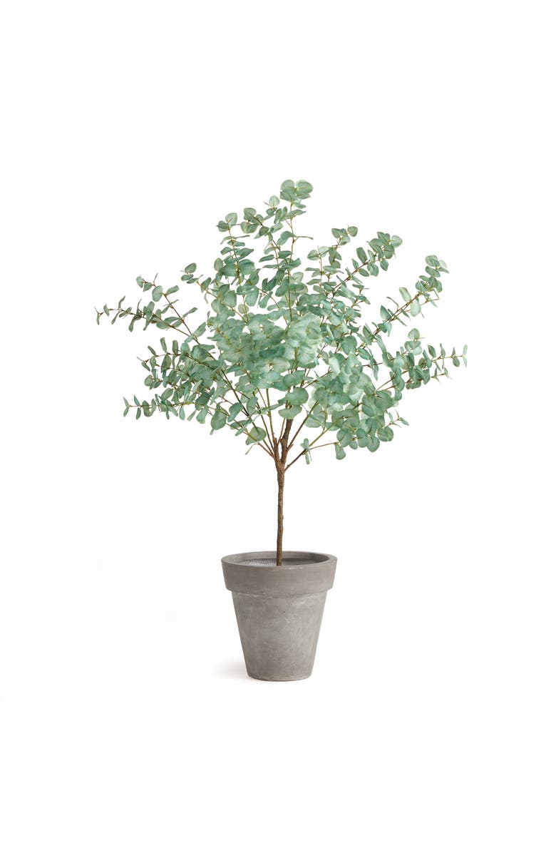 Napa Home & Garden Eucalyptus Tree Drop-In, Alternate, color, Green