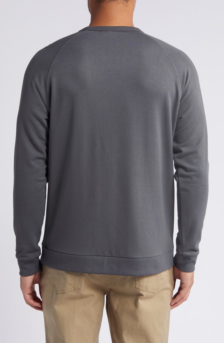 Free Fly Fleece Crewneck Sweatshirt, Alternate, color, Black Sand