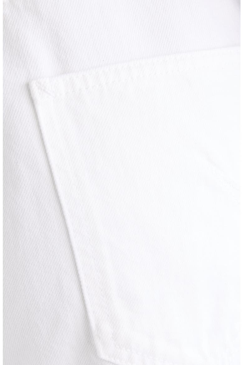 Denim Palazzo Pants, Alternate, color, BLANC