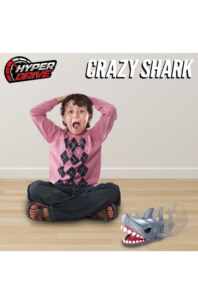 Hyper Drive Shark Gray 14 Inch Remote Control Toy, Alternate, color, Multicolored