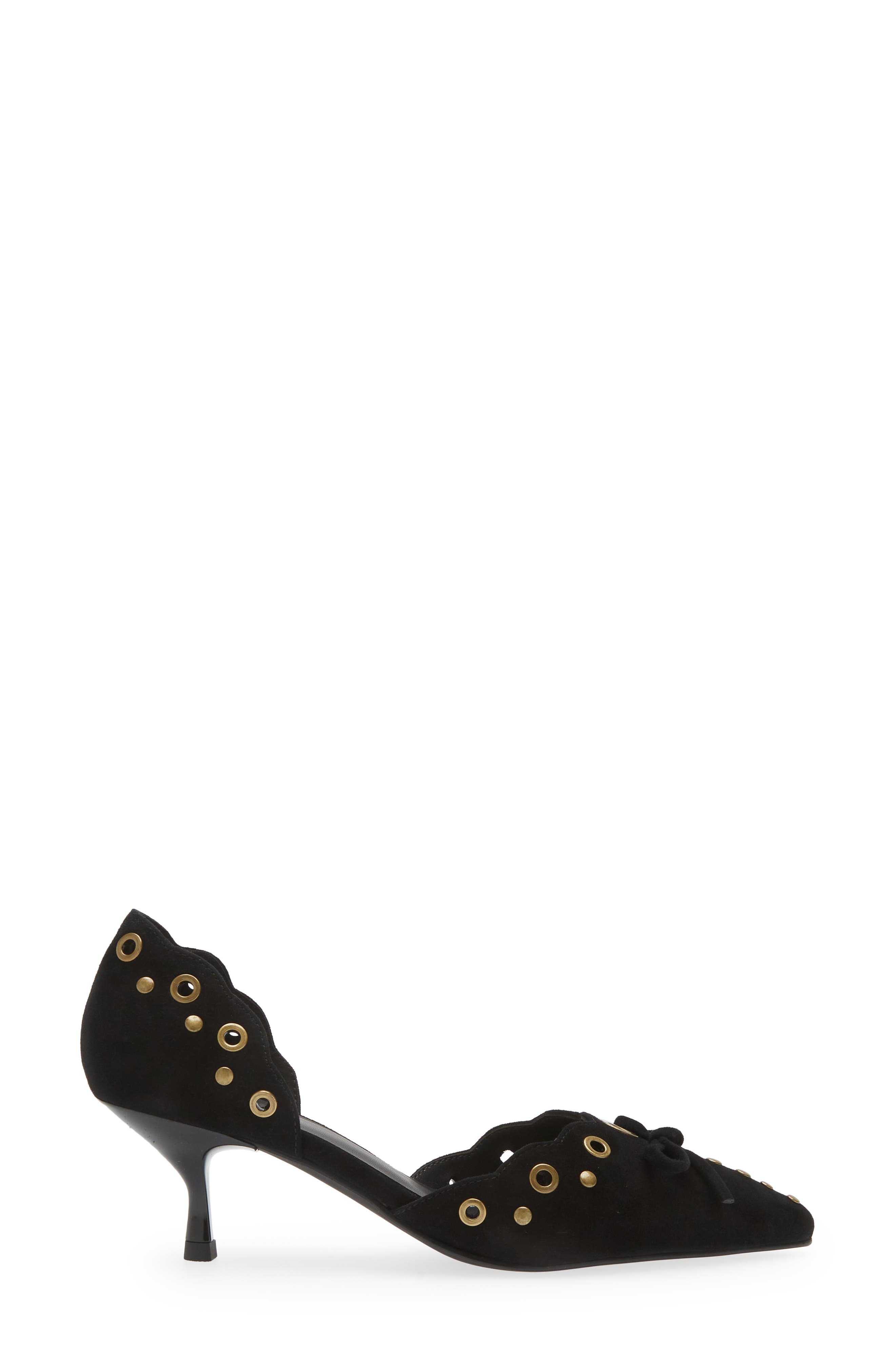 Jeffrey Campbell Gratified Kitten Heel d'Orsay Pump, Alternate, color, 