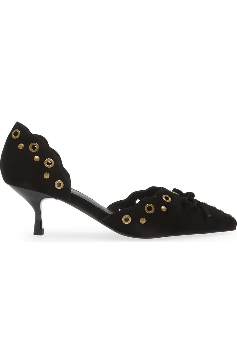 Jeffrey Campbell Gratified Kitten Heel d'Orsay Pump, Alternate, color,