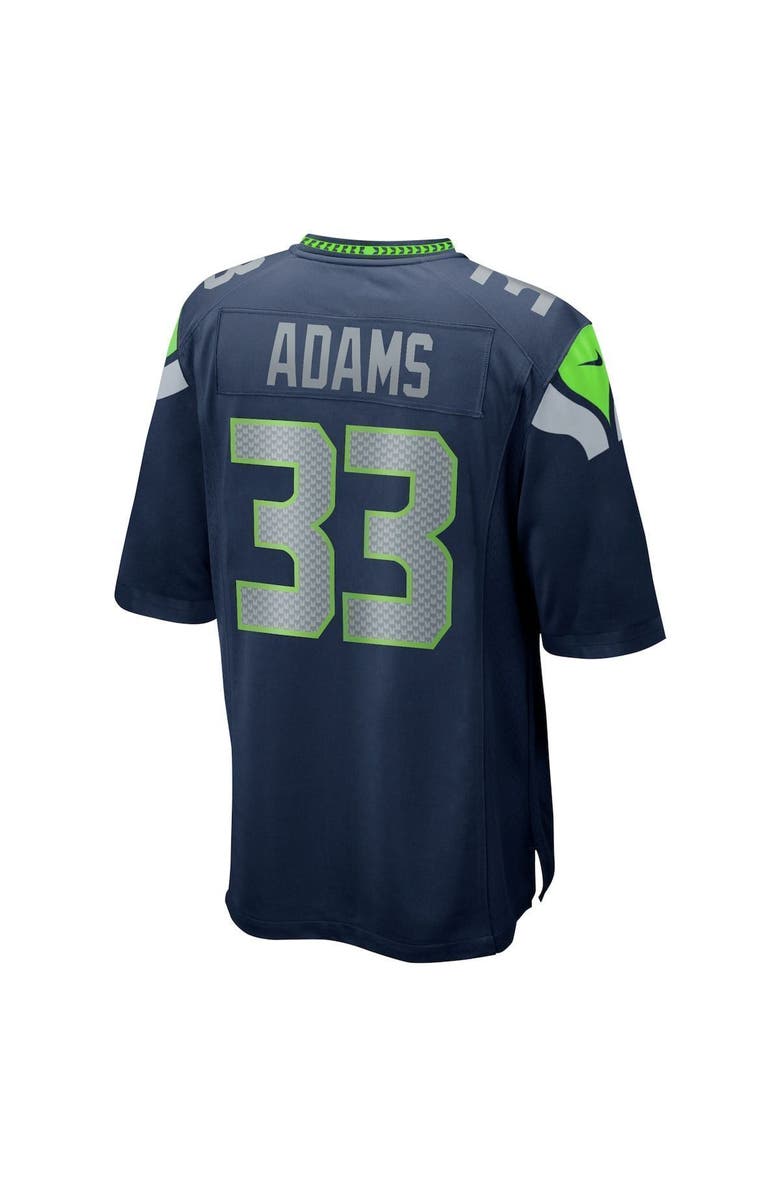 Nike Men's Nike Jamal Adams College Navy Seattle Seahawks Game Team Jersey, Alternate, color, 