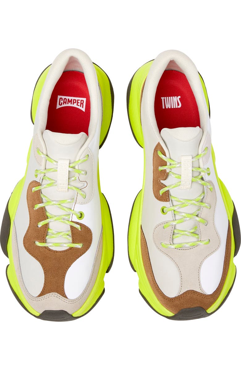 Camper TWS Leather Sneaker, Alternate, color, Beige